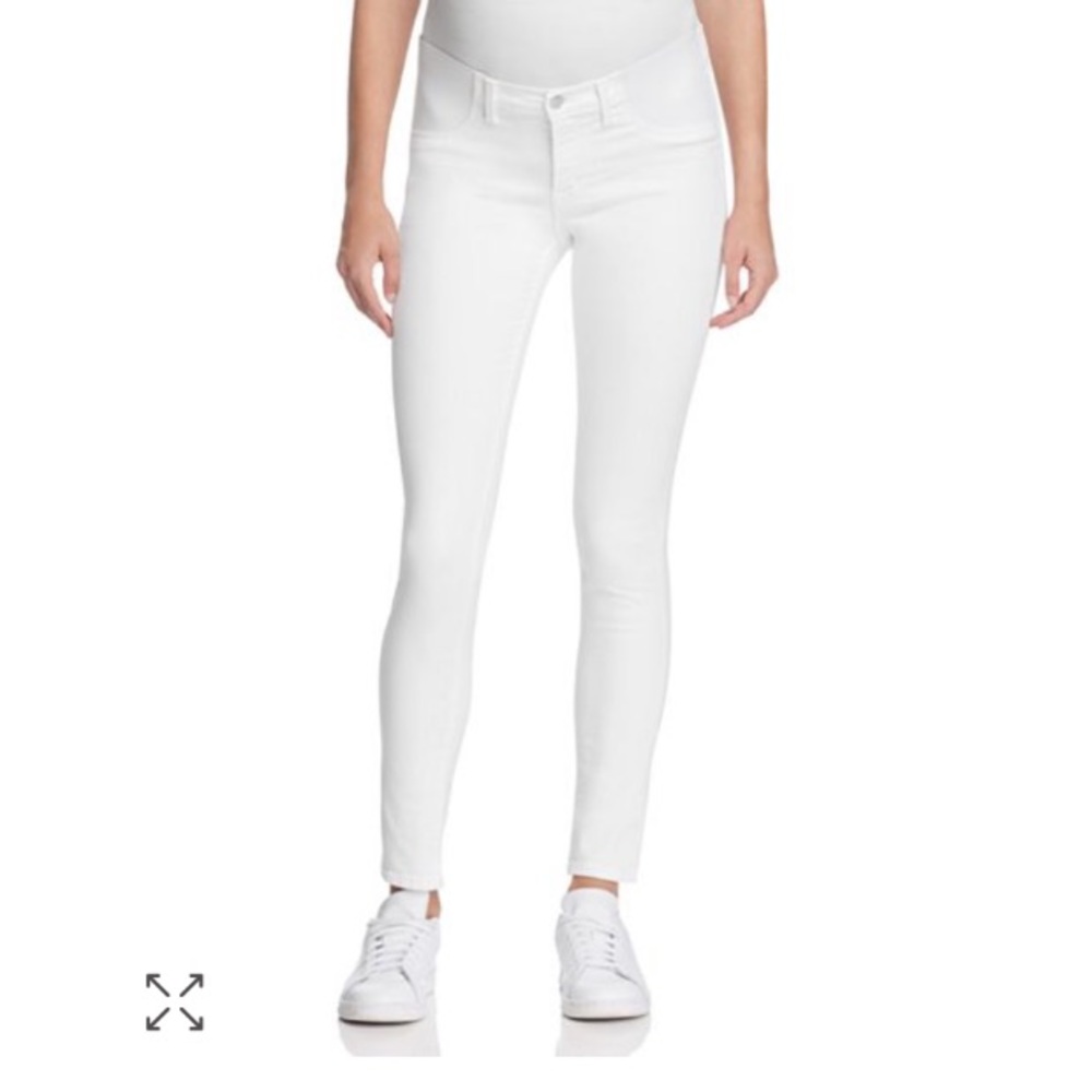J Brand White Maternity Jeans Size 28